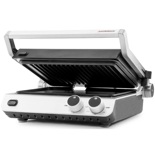 Gastroback 42537, 2000W, Grill, Silver