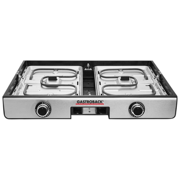 Gastroback 42524, 2000W, Table Grill, Silver