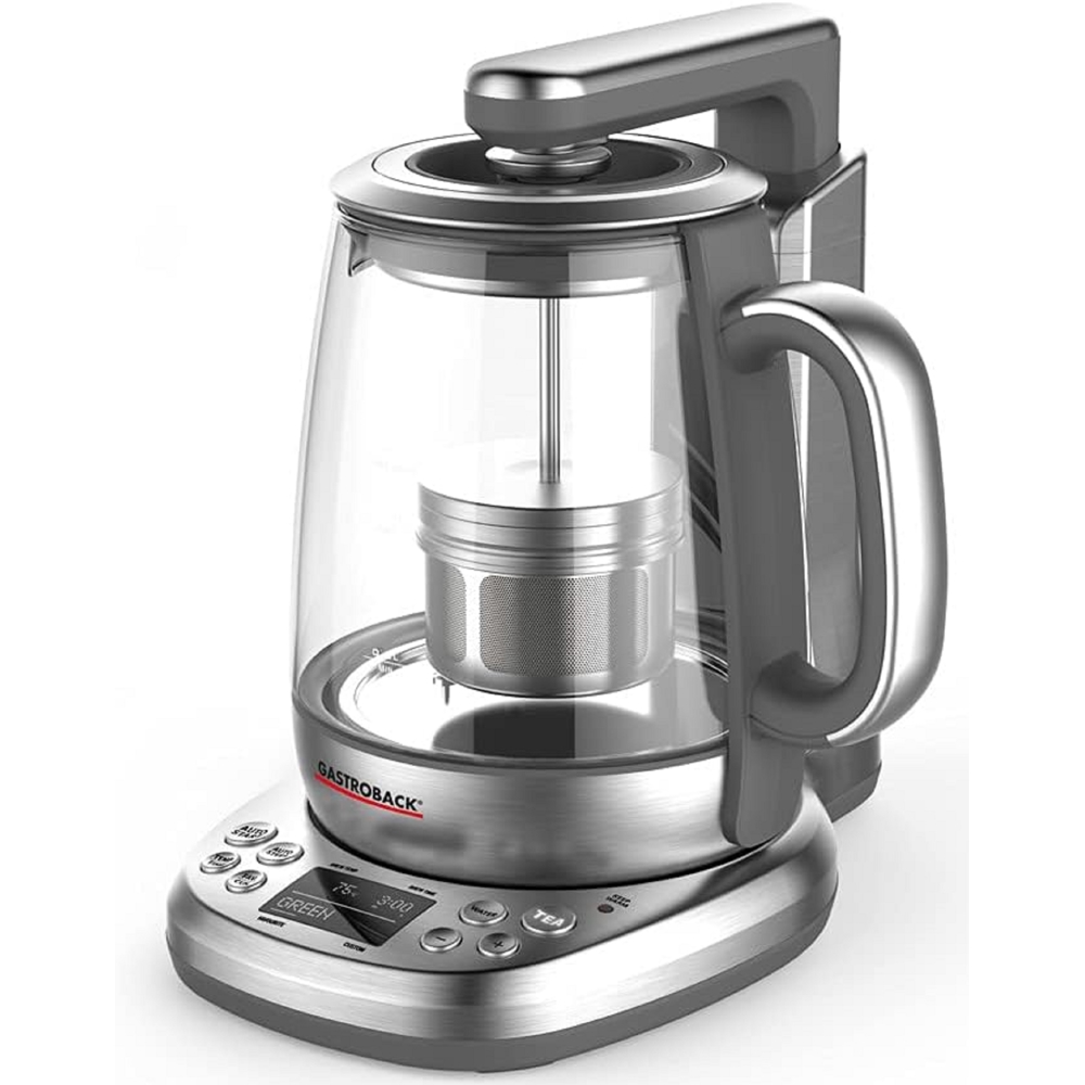 Gastroback 42440, 2000W, 1.5L, Tea Maker, Silver