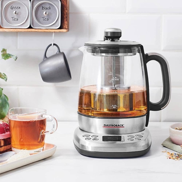 ჩაის აპარატი Gastroback 42440, 2000W, 1.5L, Tea Maker, Silver