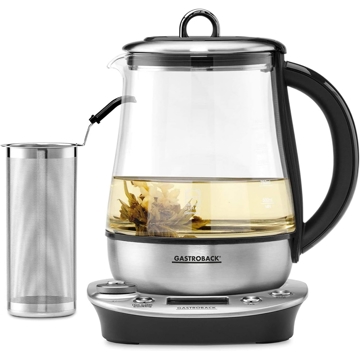 ჩაის აპარატი Gastroback 42438, 1400W, 1.5L, Tea Maker, Silver