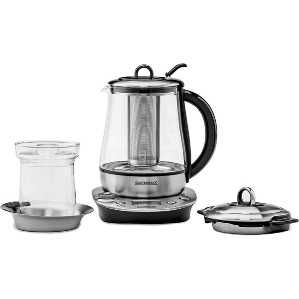 ჩაის აპარატი Gastroback 42438, 1400W, 1.5L, Tea Maker, Silver