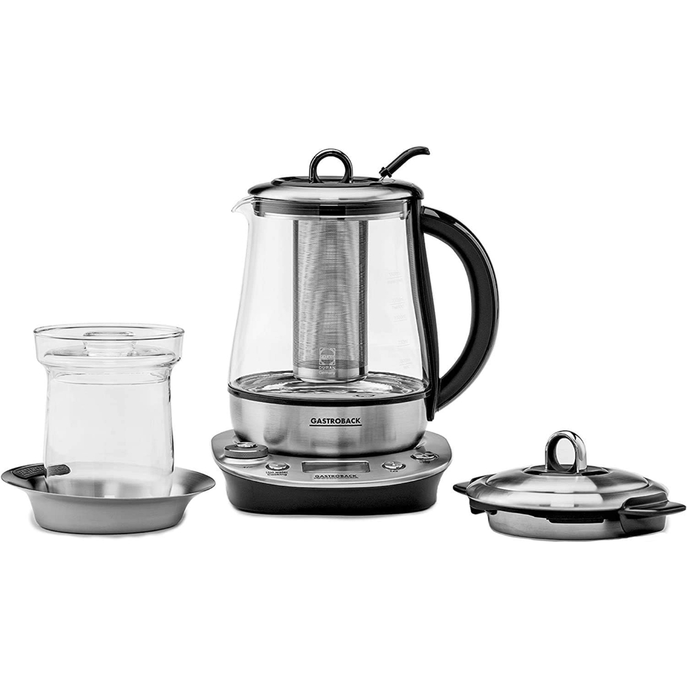 ჩაის აპარატი Gastroback 42438, 1400W, 1.5L, Tea Maker, Silver