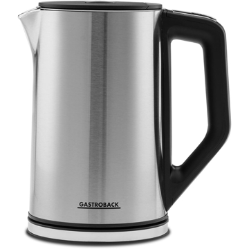 ელექტრო ჩაიდანი Gastroback 42436, 2200W, 1.5L, Electric Kettle, Silver