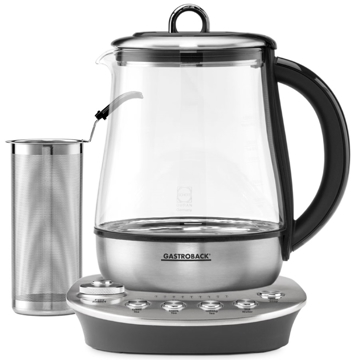 ჩაის აპარატი Gastroback 42434, 1400W, 1.5L, Tea Maker, Silver