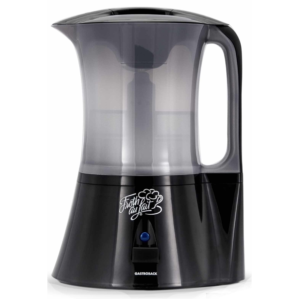 რძის ამომყვანი Gastroback 42410, 500W, 1L, Milk frother, Black