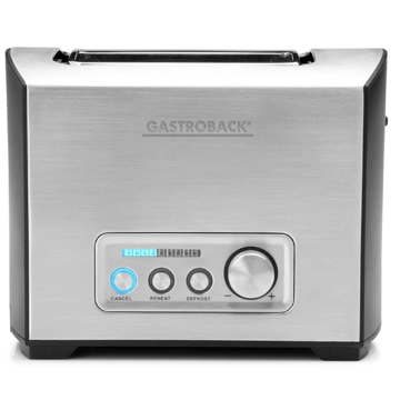 Gastroback 42397 Pro 2S, 950W, Toaster, Silver