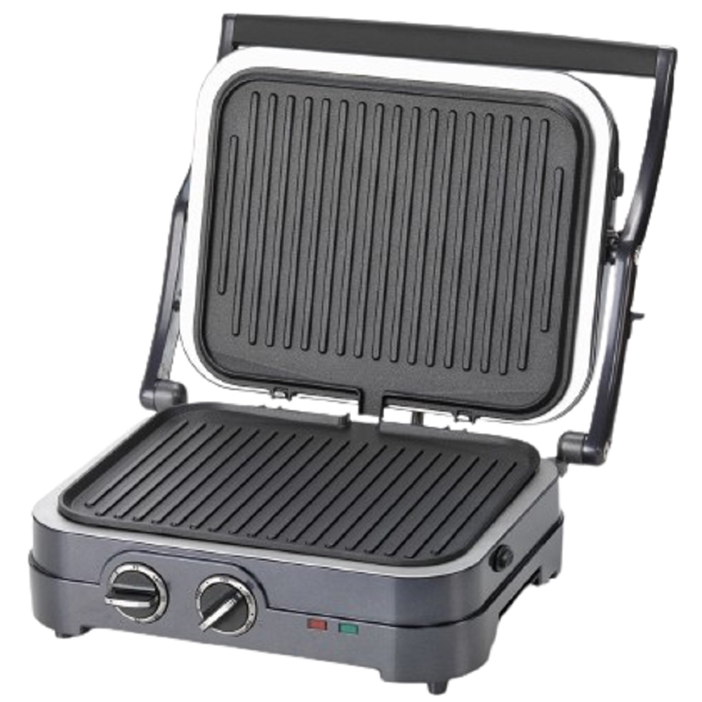 გრილი Cuisinart GR47BE, 1600W, Griddle And Grill, Blue