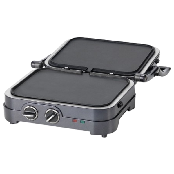 Cuisinart GR47BE, 1600W, Griddle And Grill, Blue