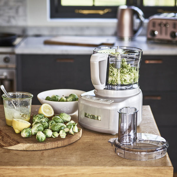 სამზარეულოს კომბაინი Cuisinart FP8SE, 1.9L, Food Processor, ‎Pearl Gray