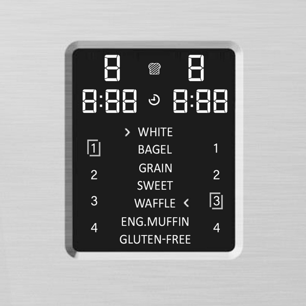 Gastroback 42396, 1900W, Toaster, Silver