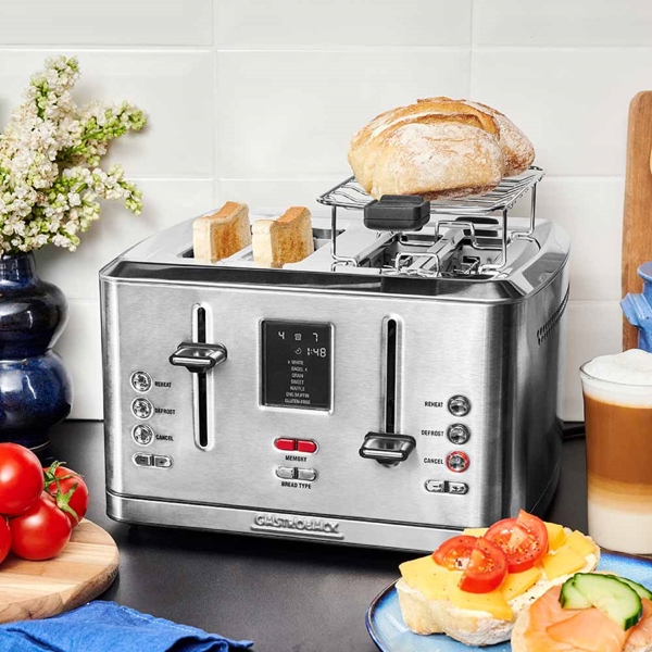 Gastroback 42396, 1900W, Toaster, Silver