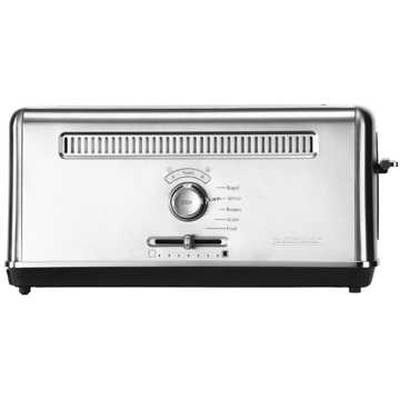 Gastroback 42394, 1100W, Toaster, Silver