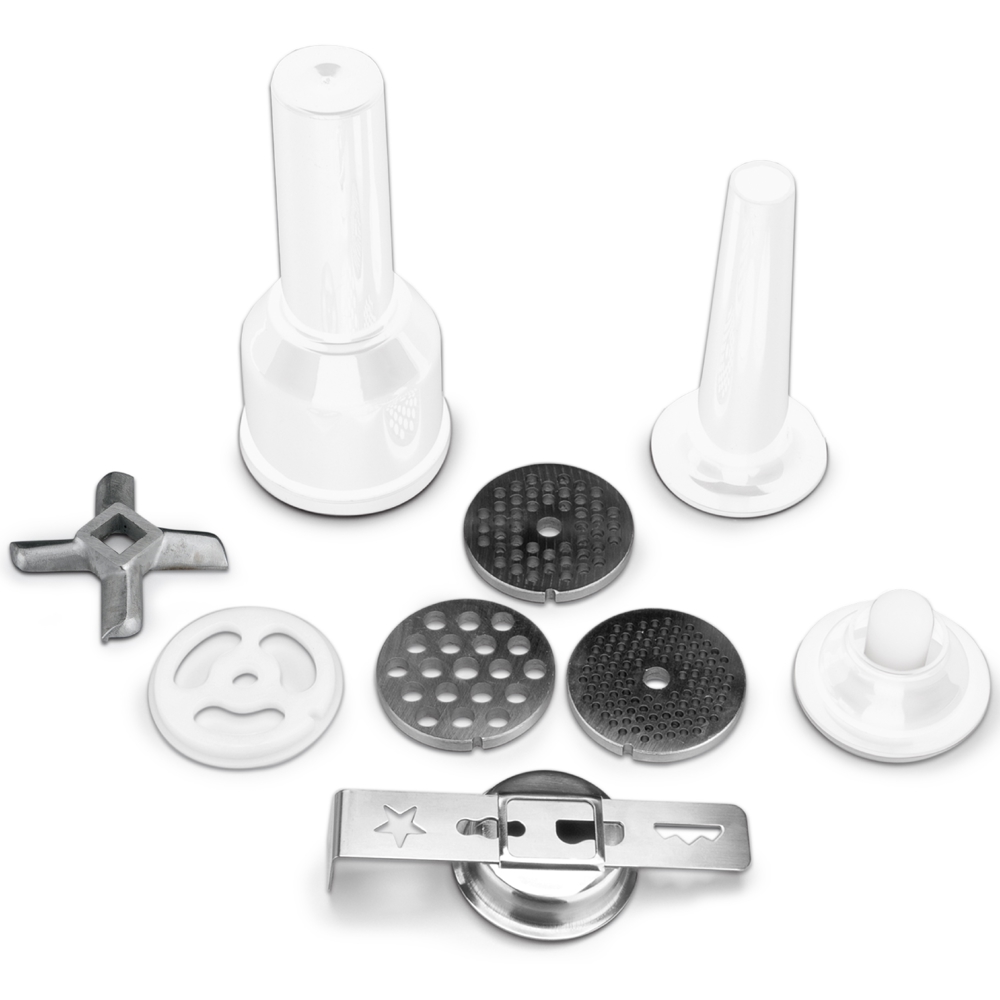 Gastroback 41408, 600W, Meat Grinder, Silver