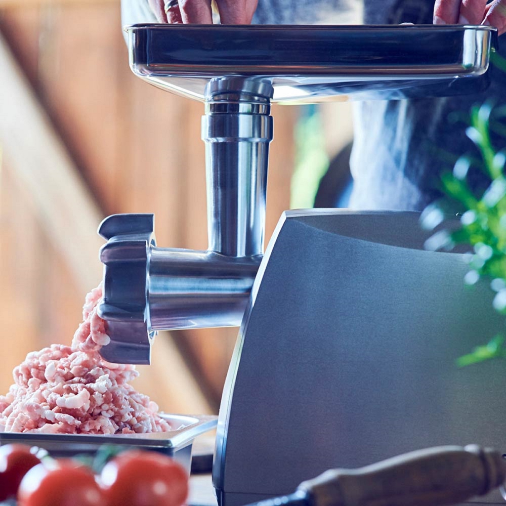 Gastroback 41408, 600W, Meat Grinder, Silver