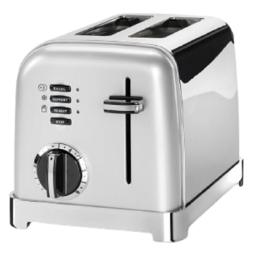 Cuisinart CPT160SE, 900W, Toaster, Silver