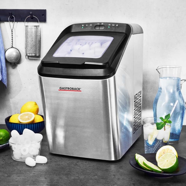 ყინულის აპარატი Gastroback 41143, 2.8L, Ice Maker, Silver