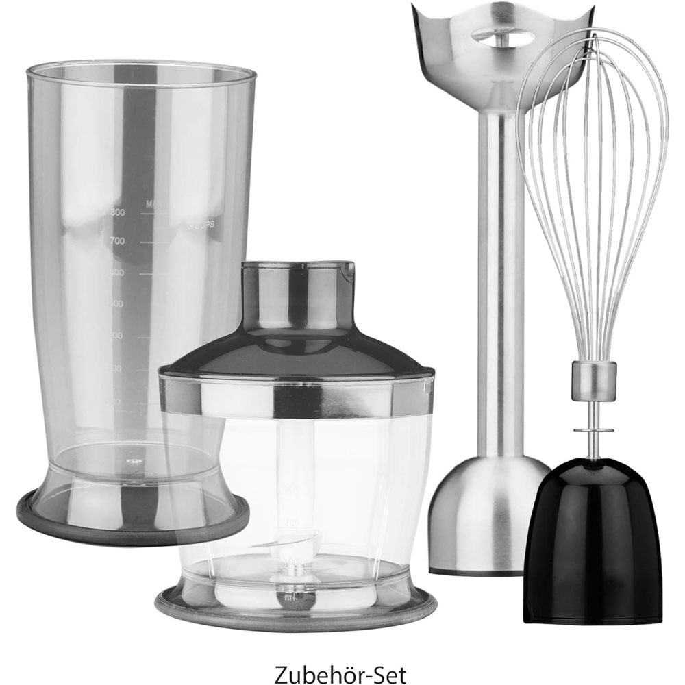 ხელის ბლენდერი Gastroback 40975, 800W, 0.5L, Hand Blender, Black