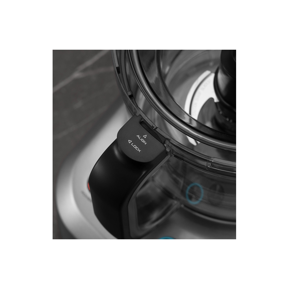 Bork B803, 1000W, 2L, Food Processor, Silver