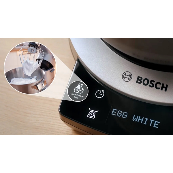 სამზარეულოს კომბაინი Bosch MUM9YX5S12, 1600W, 5,5L, Food Processor, Silver