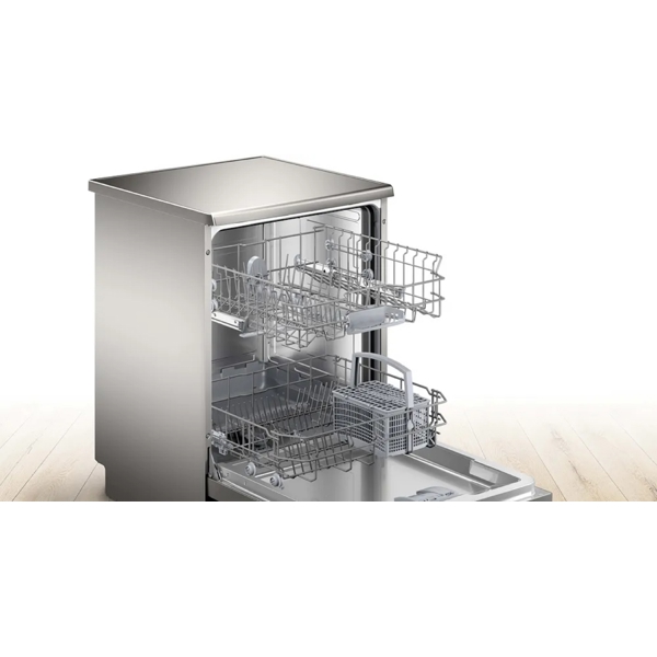 ჭურჭლის სარეცხი მანქანა Bosch SMS2HTI72E, 46Db, Dishwasher, Silver