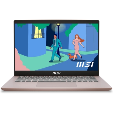 MSI 9S7-14J115-1221 Modern 14, 14", i5-1235U, 16GB, 512GB SSD, Integrated, Beige Rose