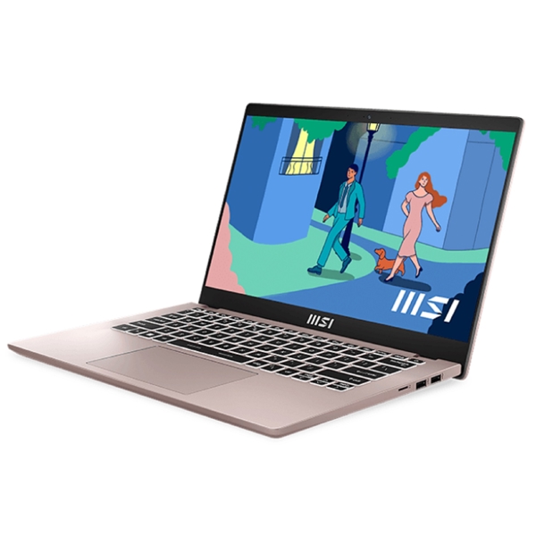 MSI 9S7-14J115-1221 Modern 14, 14", i5-1235U, 16GB, 512GB SSD, Integrated, Beige Rose