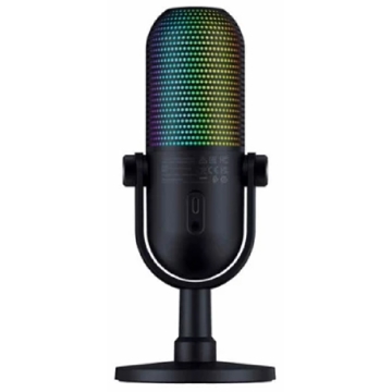 მიკროფონი Razer RZ19-05060100-R3M1 Seiren V3 Chroma, Microphone, USB, Black