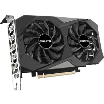 ვიდეო დაფა Gigabyte GV-N3050WF2OC-6GD, Gaming RTX3050 6GB, 96bit, HDMI, DP, Black