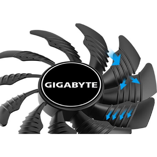 ვიდეო დაფა Gigabyte GV-N3050WF2OC-6GD, Gaming RTX3050 6GB, 96bit, HDMI, DP, Black