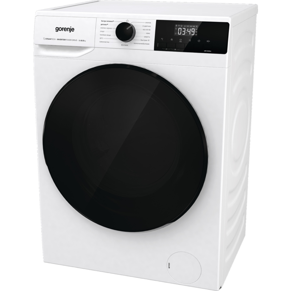 სარეცხი მანქანა Gorenje WNHAI1X4APS/C, 10.5Kg, 1400Rpm, Washing Machine, White/Black