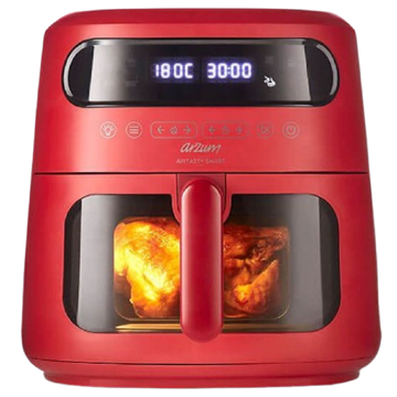 აეროგრილი Arzum AR2076-K, 1750W, 7.5L, Red