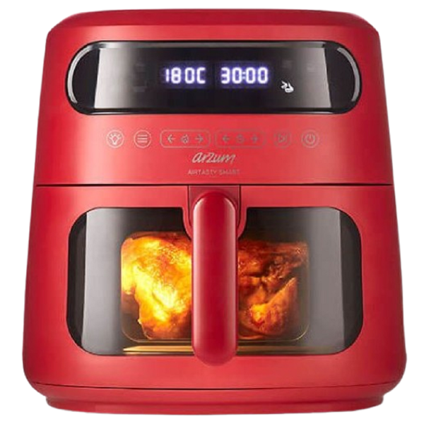 აეროგრილი Arzum AR2076-K, 1750W, 7.5L, Red