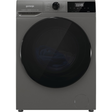 Gorenje W2NHAI94APS/C, 9Kg, 1400 Rpm, 75Db, Washing Machine, Black/Gray