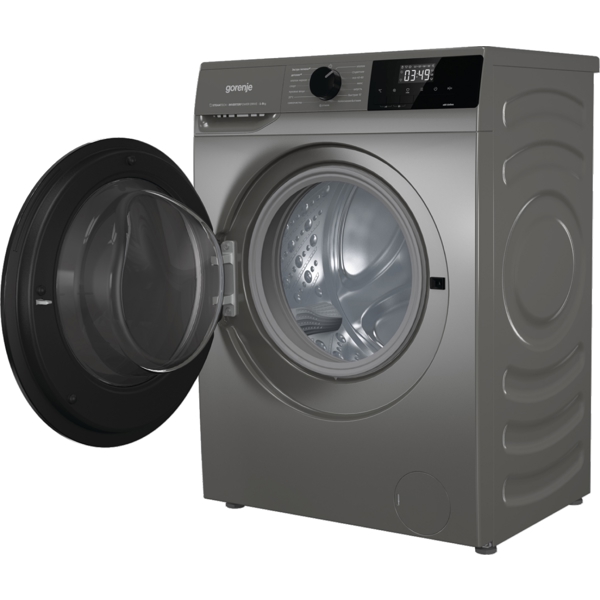 Gorenje W2NHAI94APS/C, 9Kg, 1400 Rpm, 75Db, Washing Machine, Black/Gray