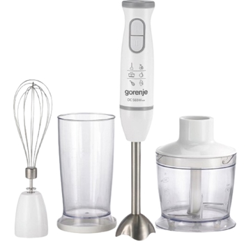 ხელის ბლენდერი Gorenje HBC564QW, 560W, 500ML, Blender, White