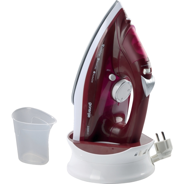 Gorenje SICH2200RBC, 2200W, 270ML, Steam Iron, Burgundy