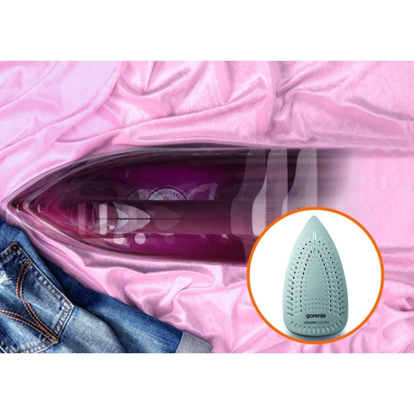 Gorenje SICH2200RBC, 2200W, 270ML, Steam Iron, Burgundy