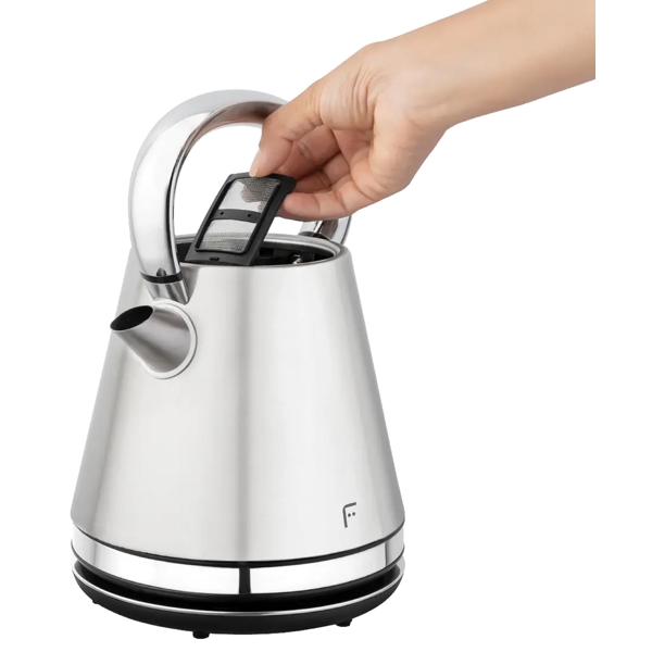 ელექტრო ჩაიდანი Fakir PERCY SU ISITICISI, 2200W, 1.7L, Electric Kettle, Silver