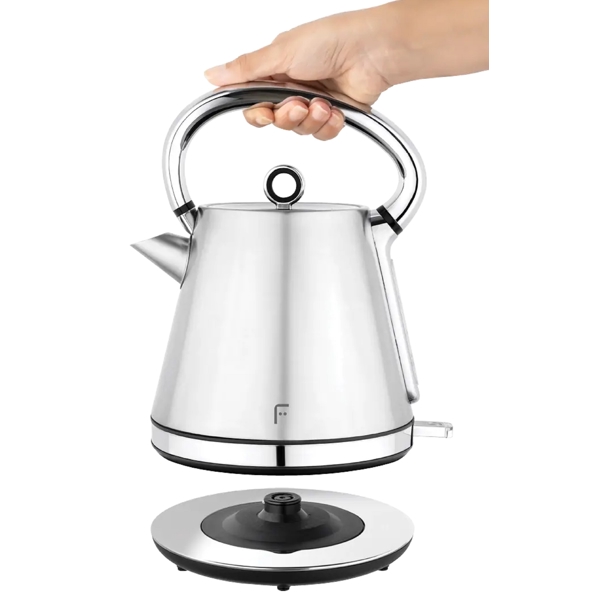 ელექტრო ჩაიდანი Fakir PERCY SU ISITICISI, 2200W, 1.7L, Electric Kettle, Silver