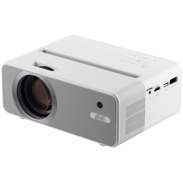 პროექტორი 2E 2epjdeimos, LCD Projector, FHD 1920x1080, 200lm, White