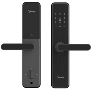 კარის ჭკვიანი საკეტი Midea BF211-W, Micro USB, Smart Door Lock, Black