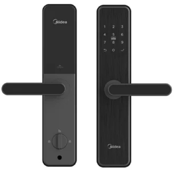 კარის ჭკვიანი საკეტი Midea BF211-W, Micro USB, Smart Door Lock, Black