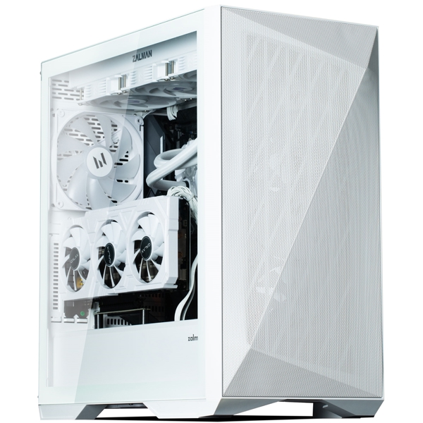 Zalman Z9ICEBERGMSWHITE, Computer Case, MidT, E-ATX, ATX, Mini-ITX, Micro-ATX, USB 2.0, USB 3.0, USB 3.1, White