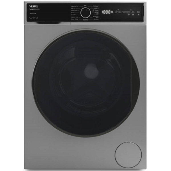 სარეცხი მანქანა Vestel WB9B12T2TDSS-W, 9Kg, A+++, 1200Rpm, 74Db, Washing Machine, Gray