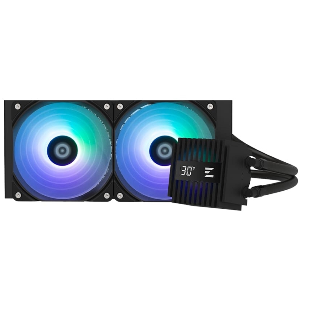 Zalman ALPHA2A24BLACK, ARGB, 120mm, 2000RPM, Liquid Cooling, Black