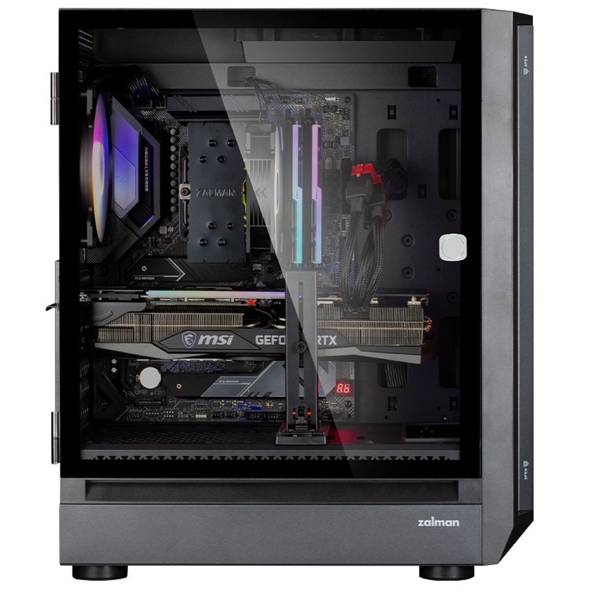 ქეისი Zalman I6BLACK, Computer Case, MidT, E-ATX, ATX, Micro-ATX, Mini-ATX, USB 2.0, USB 3.0, Black