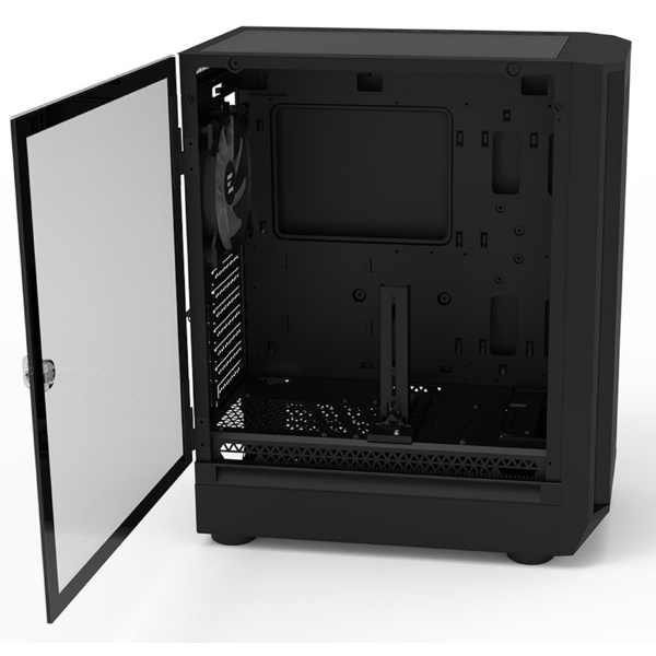 ქეისი Zalman I6BLACK, Computer Case, MidT, E-ATX, ATX, Micro-ATX, Mini-ATX, USB 2.0, USB 3.0, Black