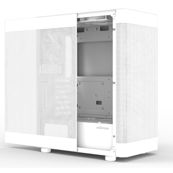 Zalman I4WHITE, Computer Case, MidT, ATX, Mini-ITX, Micro-ATX, USB 2.0, USB 3.0, White