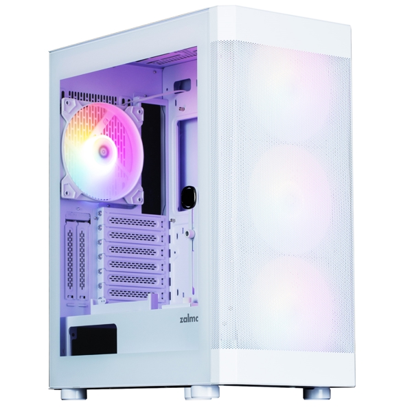 Zalman I4TGWHITE, Computer Case, MidT, ATX, Mini-ITX, Micro-ATX, SB 2.0, USB 3.0, White